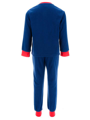 Avengers Fleece-Pyjama "Avengers classic" in Blau/ Rot