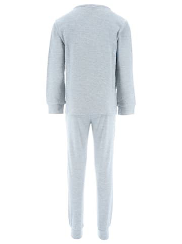 Sonic Fleece pyjama "Sonic modern" blauw/grijs