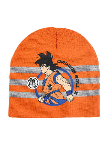 Dragon Ball Z Czapka beanie "Dragon ball Z" w kolorze pomarańczowo-szarym