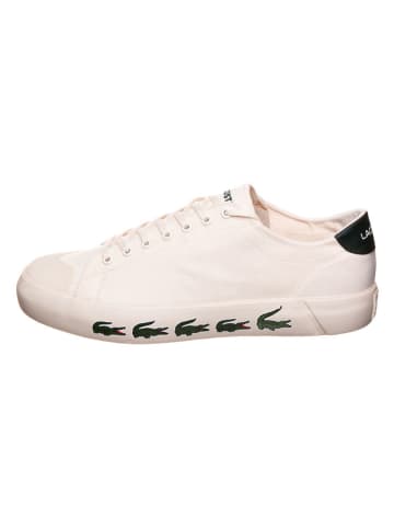 Lacoste Sneakersy w kolorze kremowym