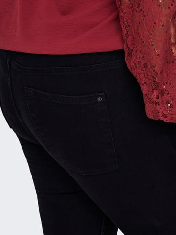 ONLY Carmakoma Dżinsy - Skinny fit - w kolorze czarnym