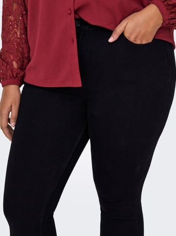 ONLY Carmakoma Dżinsy - Skinny fit - w kolorze czarnym