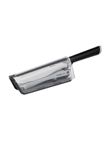 Tefal Kochmesser "Ever Sharp" in Schwarz/ Silber - (L)16,5 cm