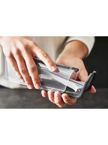 Tefal Koksmes "Ever Sharp" zwart/zilverkleurig - (L)16,5 cm