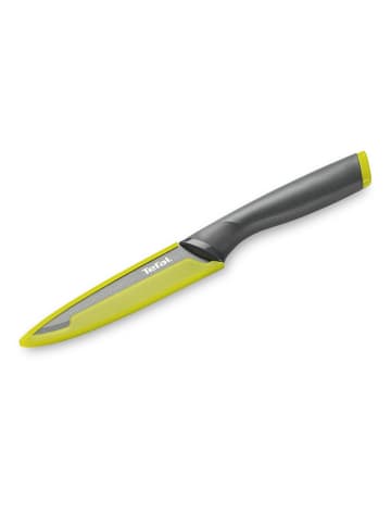 Tefal Nóż uniwersalny "Fresh Kitchen" w kolorze szaro-zielonym - dł. 12 cm