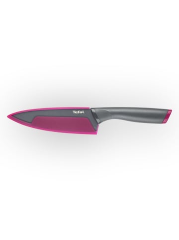 Tefal Koksmes "Fresh Kitchen" grijs/roze - (L)15 cm