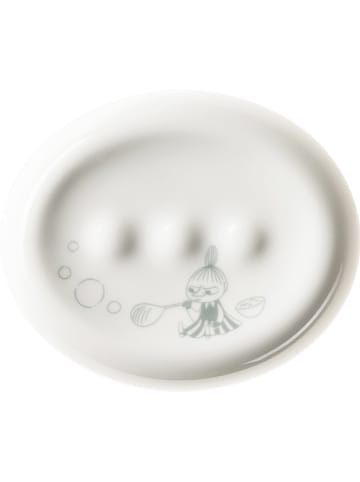 Moomin Seifenschale in Weiß - (L)11 x (B)13,2 cm