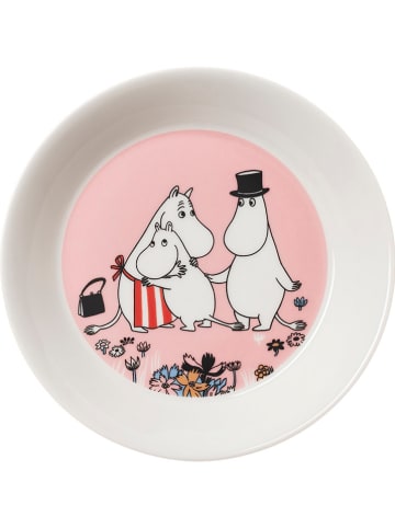 Moomin Spodek "Family Time" w kolorze jasnoróżowym - Ø 15 cm