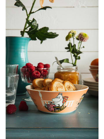 Moomin Miska "Moominmamma" w kolorze brzoskwiniowym - Ø 15 cm