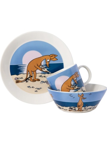 Moomin Schale "Sniff" in Hellblau/ Hellbraun - Ø 15 cm