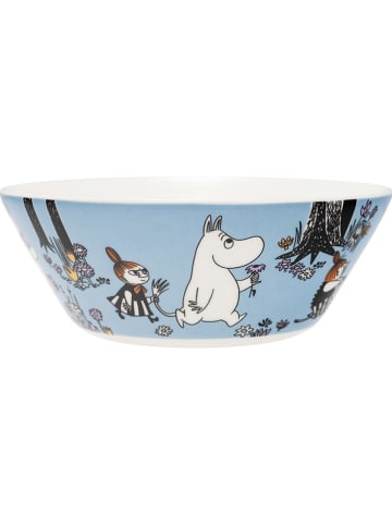 Moomin Miska "Friends Forever" w kolorze błękitnym - Ø 15 cm