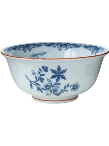 Rörstrand Kom "Ostindia" wit/blauw - 500 ml
