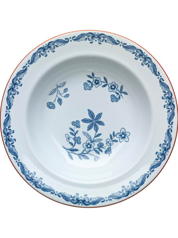 Rörstrand Soepbord "Ostindia" wit/blauw - Ø 24 cm