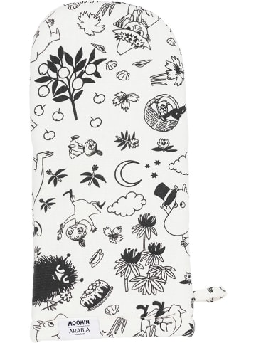 Moomin Ovenwant wit/zwart - (L)34 cm