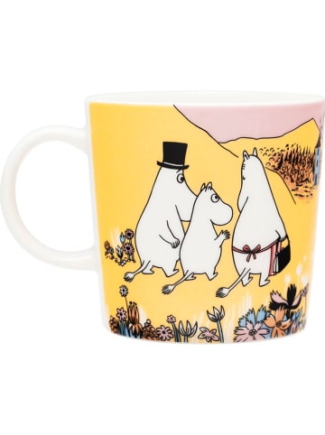 Moomin Kop "Family Time" geel - 300 ml
