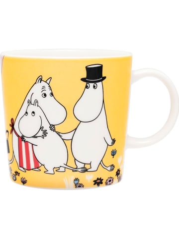 Moomin Kop "Family Time" geel - 300 ml