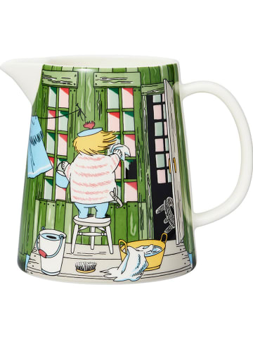 Moomin Dzbanek "The Bath House" w kolorze zielonym - 1 l