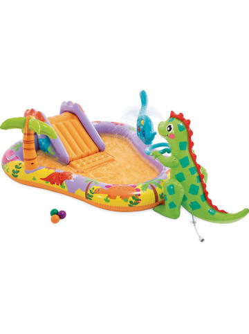 Intex Wasserspiel-Planschbecken "Dino" - (B)201 x (H)69 x (T)157 cm - ab 2 Jahren