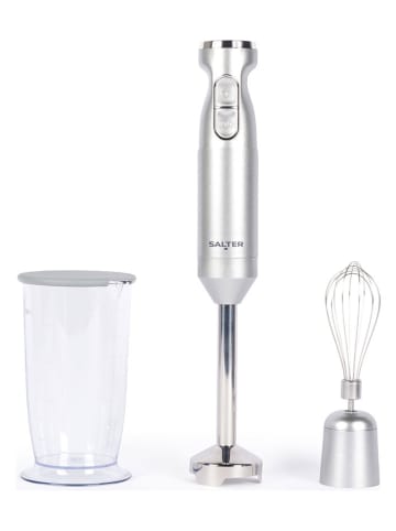 Salter 2in1-Stabmixer in Silber