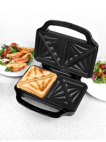 Petra Sandwichtoaster in Schwarz