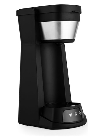 Petra 2-in-1 ijskoffiemachine zwart/zilverkleurig