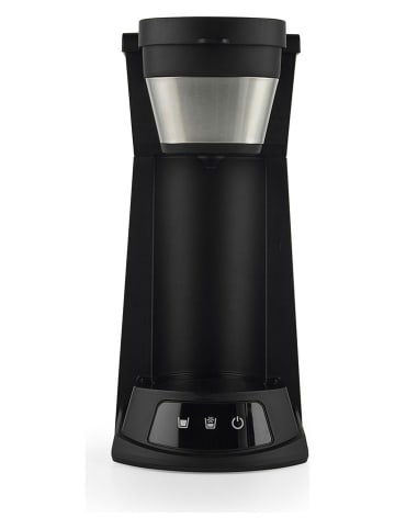 Petra 2-in-1 ijskoffiemachine zwart/zilverkleurig