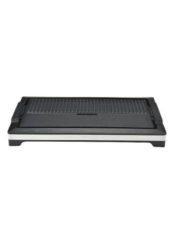 Petra Elektrischer Grill in Schwarz/ Silber