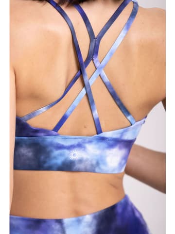 Onamaste Sport-BH "Iris" in Blau - Low