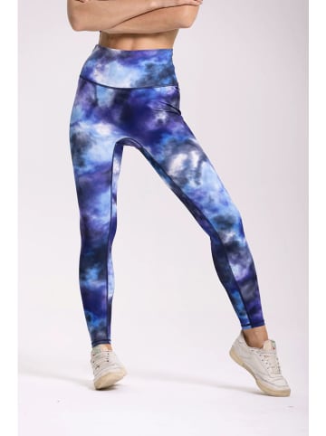 Onamaste Trainingsleggings "Iris" in Blau