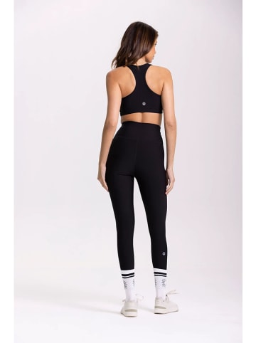 Onamaste Trainingsleggings "Lotus" in Schwarz