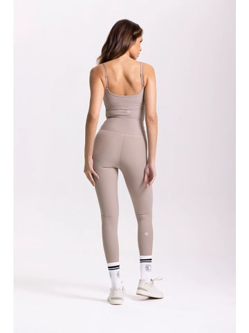 Onamaste Trainingslegging "Lotus" taupe