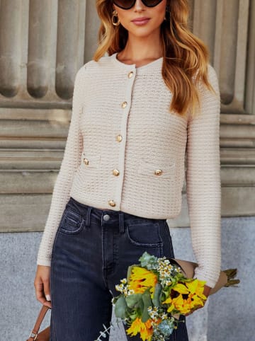 LA Angels Cardigan in Creme