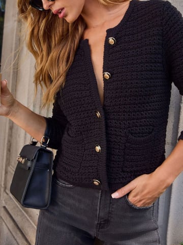 LA Angels Cardigan in Schwarz