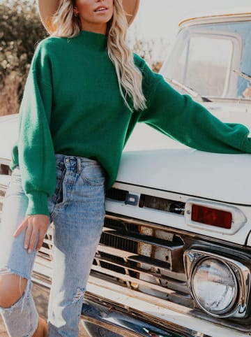 LA Angels Sweter w kolorze zielonym