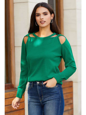 Milan Kiss Pullover in Grün