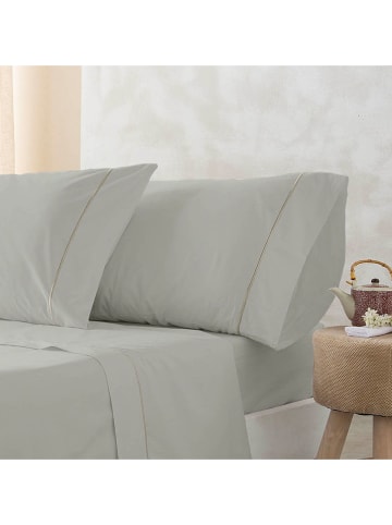 ethere 2-delige set: perkal kussenslopen "Ite" beige