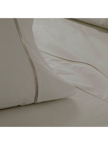 ethere 2-delige set: perkal kussenslopen "Yaki" beige