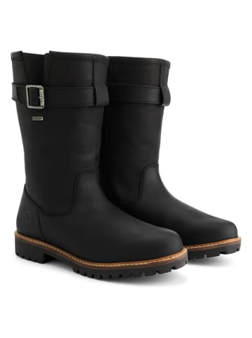 TRAVELIN' Leder-Stiefel "Finnmark" in Schwarz