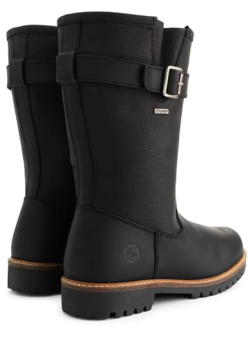 TRAVELIN' Leder-Stiefel "Finnmark" in Schwarz