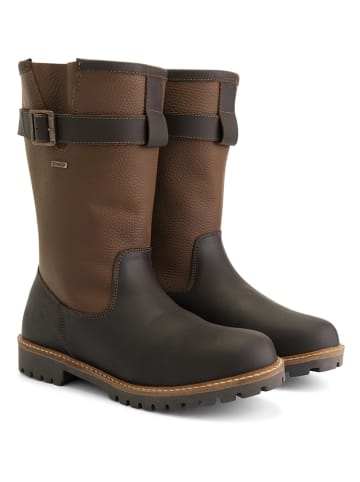 TRAVELIN' Leder-Stiefel "Finnmark" in Braun
