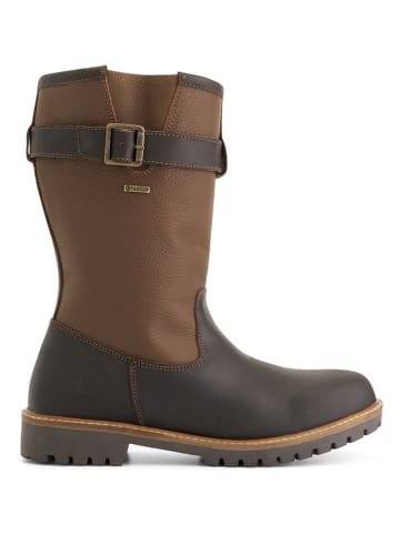 TRAVELIN' Leder-Stiefel "Finnmark" in Braun