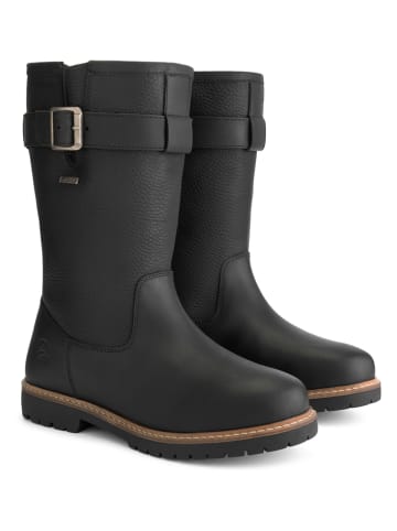 TRAVELIN' Leder-Stiefel "Finnmark" in Schwarz