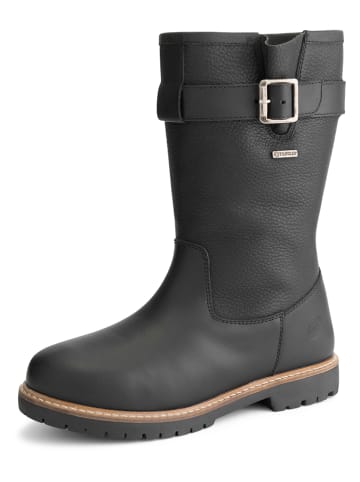 TRAVELIN' Leder-Stiefel "Finnmark" in Schwarz