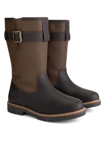 TRAVELIN' Leder-Stiefel "Finnmark" in Braun