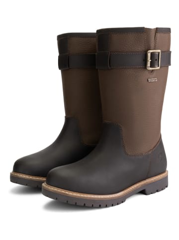 TRAVELIN' Leder-Stiefel "Finnmark" in Braun