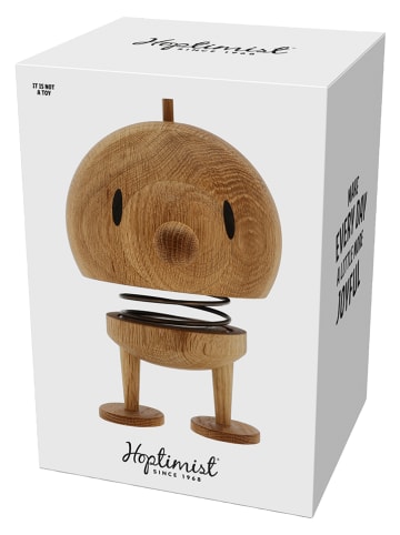 Hoptimist Dekofigur "Bumble XL" in Hellbraun - (B)15 x (H)23 x (T)15 cm
