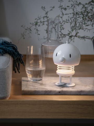 Hoptimist LED-Dekoleuchte "Bumble" in Weiß - (B)10 x (H)15 x (T)10 cm