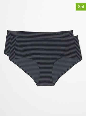 Marc O´Polo Bodywear 2er-Set: Pantys in Anthrazit/ Schwarz