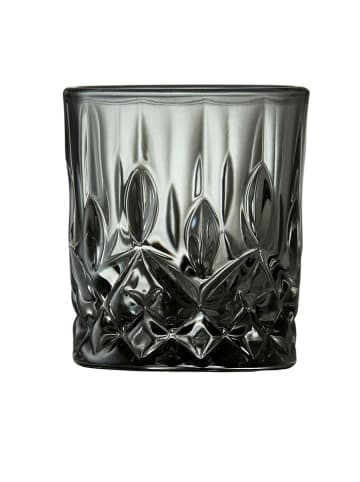 Lyngby Glas Szklanki (4 szt.) "Sorrento" w kolorze szarym - 40 ml