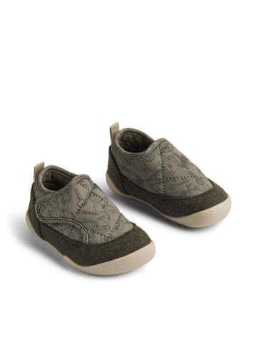 Wheat Hausschuhe "Mulle" in Khaki